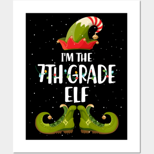 Im The 7Th Grade Elf Christmas Posters and Art